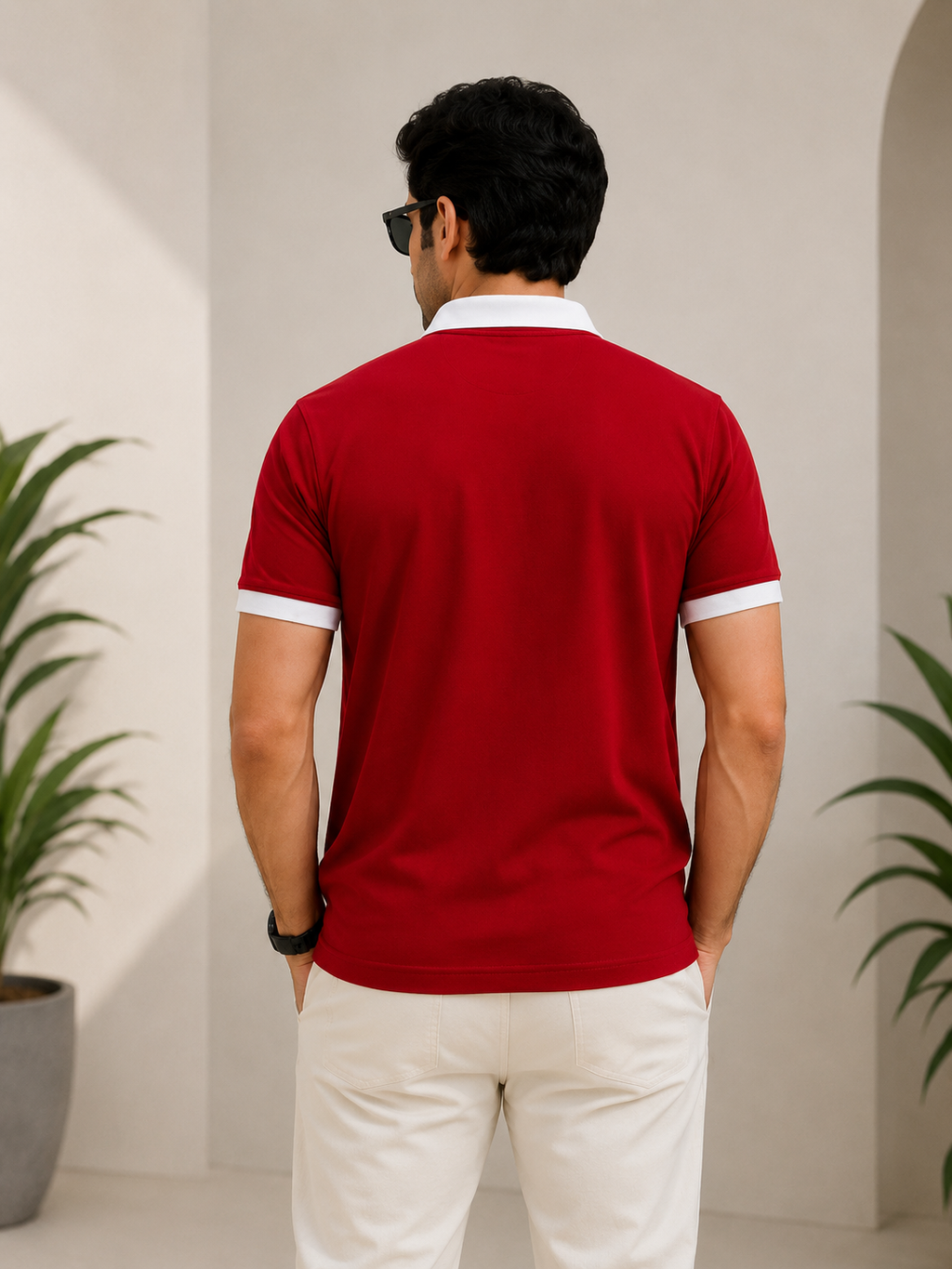 Premium Red Polo T-Shirt – CareTax Outfits