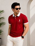 Premium Red Polo T-Shirt – CareTax Outfits